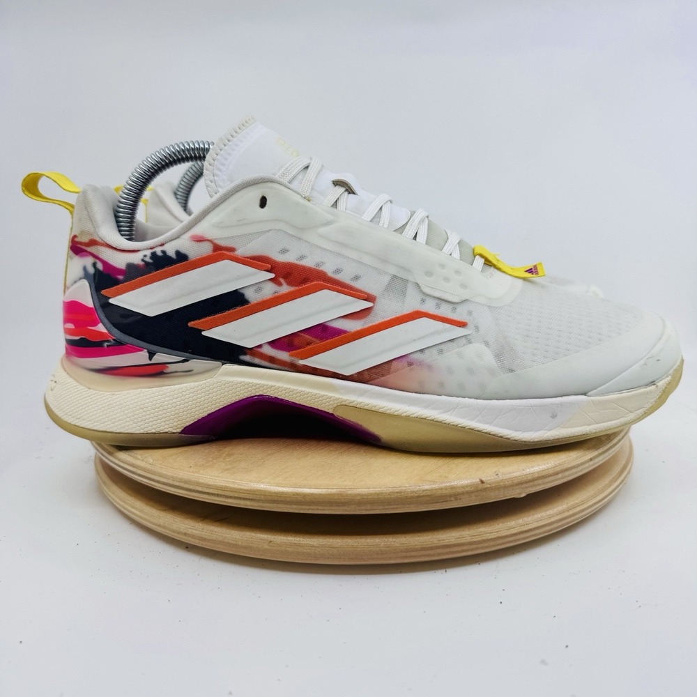 Adidas Avacourt Shoes Women's 8.5 White Tennis Pickleball Court Athletic